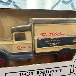 1931 Delivery Truck Bank - Blue and Cream